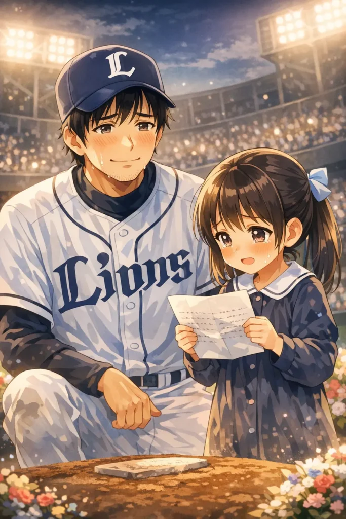 感動を呼んだ引退セレモニーの手紙