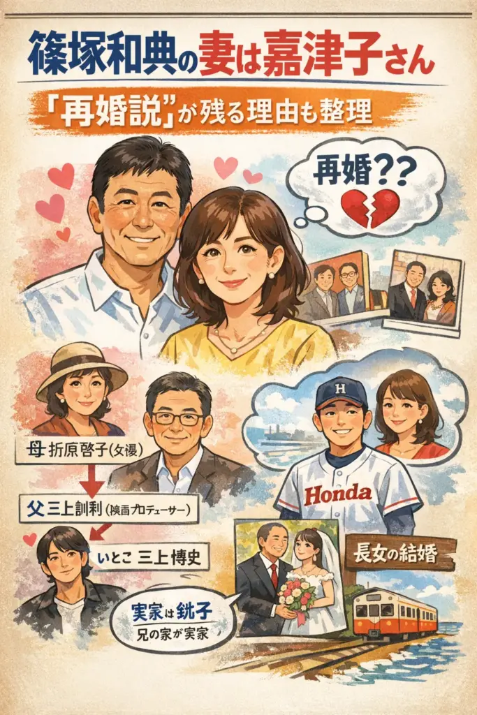 妻は嘉津子さん｜「再婚説」が残る理由も整理