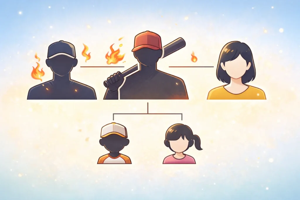 松田宣浩の子供は2人（息子・娘）