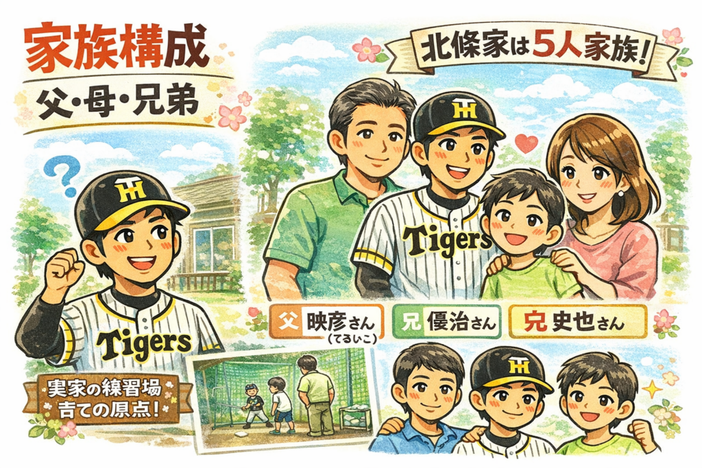 家族構成（父・母・兄弟）父は映彦さん、母はゆかりさん