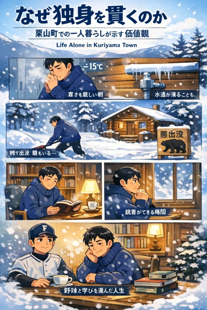 栗山英樹はなぜ独身を貫くのか：栗山町での一人暮らしが示す価値観