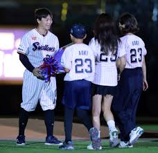 青木宣親の子供は2人！息子と娘の年齢や名前や野球チーム