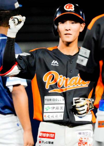 宇都宮葵星の父・勝平さん（親子2代で愛媛マンダリンパイレーツ）